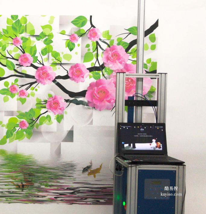 可移动立式墙体彩绘机户内高精度3D电视背景墙打印机高清墙绘机