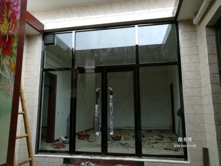 天津安装玻璃门 不锈钢玻璃门安装制作