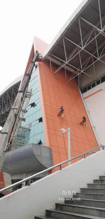 上海外墙高空蜘蛛人吊绳 打胶 漏水防水 安装拆除