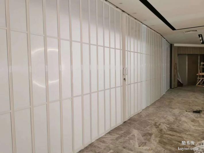 无锡PVC折叠门 铝合金水晶折叠门 客厅厨房折叠推拉门 隔断折叠门
