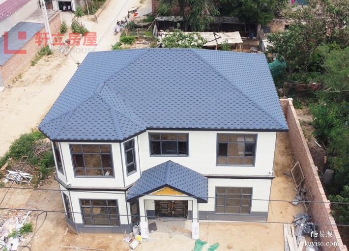 建造轻钢别墅的步骤 二层轻钢结构房屋安全美观