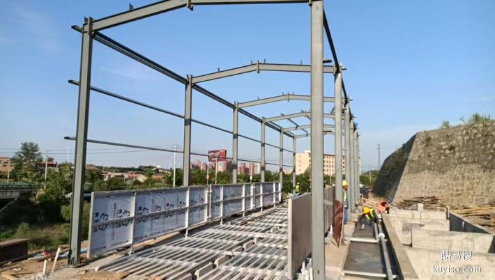绛县钢结构车间厂房搭建大跨度钢结构设计