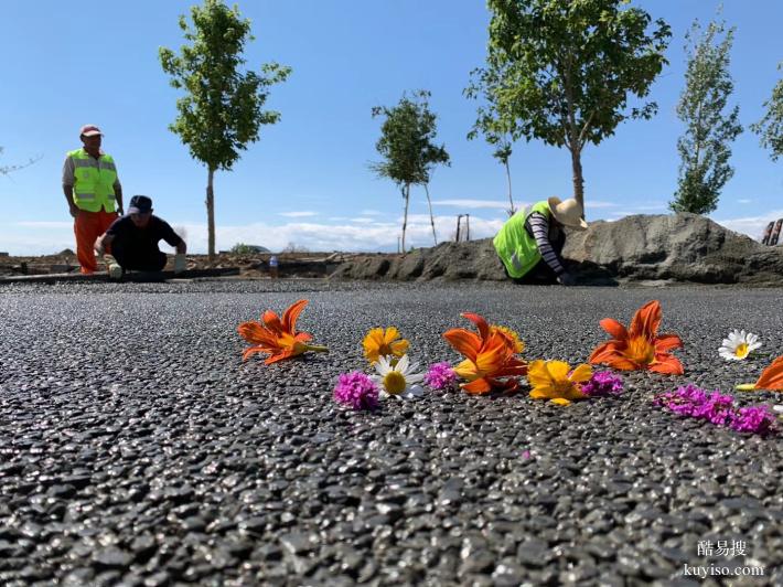 南宁压花地坪施工指导压模地坪施工价格