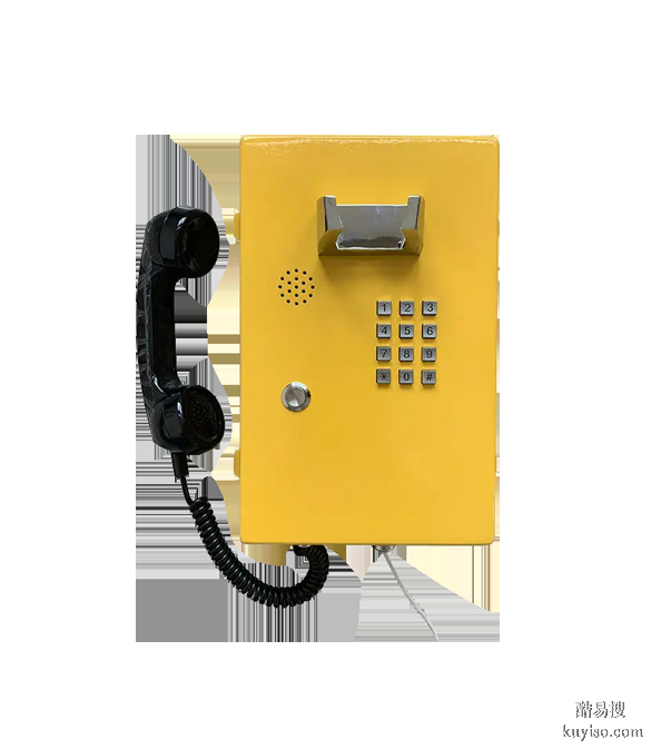 河南管廊隧道应急电话，壁挂式SOS求助电话，光纤防爆防水电话