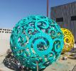 不锈钢镂空球雕塑工程-不锈钢镂空球雕塑