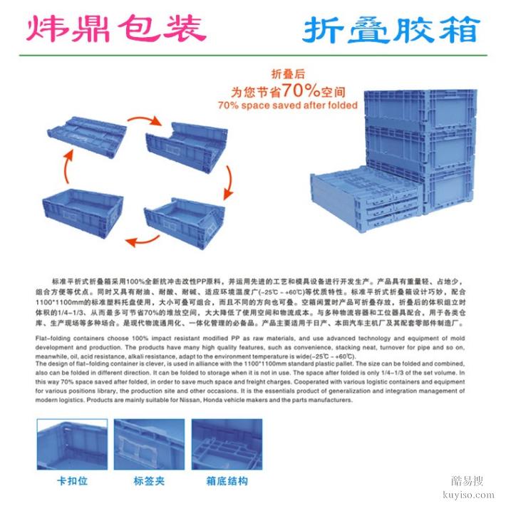 梅州兴宁市塑料折叠箱厂家电话