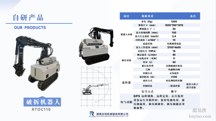 破拆機器人：高效安全的 “拆遷能手”