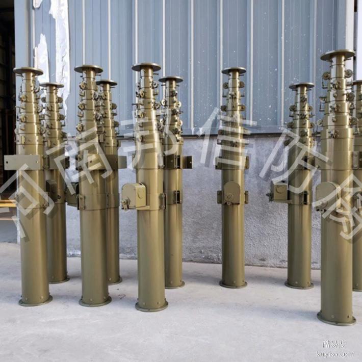 10米電動(dòng)手搖電動(dòng)一體升降桿移動(dòng)伸縮云臺(tái) 遙控車載上下伸縮式桿