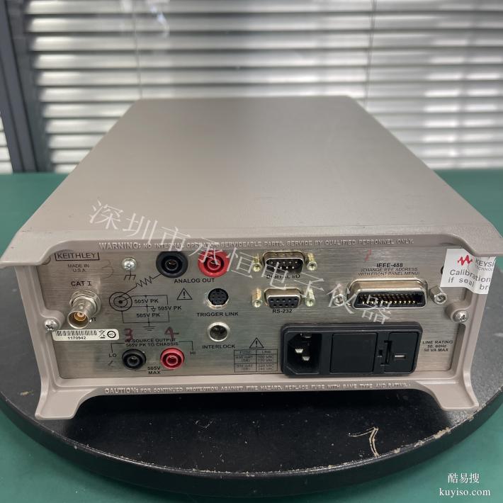 吉時(shí)利6487型低電流表（可購(gòu)買可租賃）