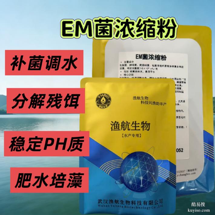 解毒抗應激護苗乳酸菌水產(chǎn)養(yǎng)殖分解有機質(zhì)漁航生物EM菌種