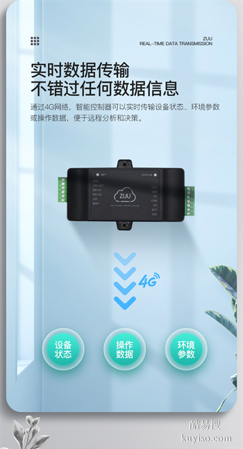 ZUU中優(yōu)云聯(lián)ZU-YL300S 4G單門門禁控制器-手機(jī)遠(yuǎn)程開門