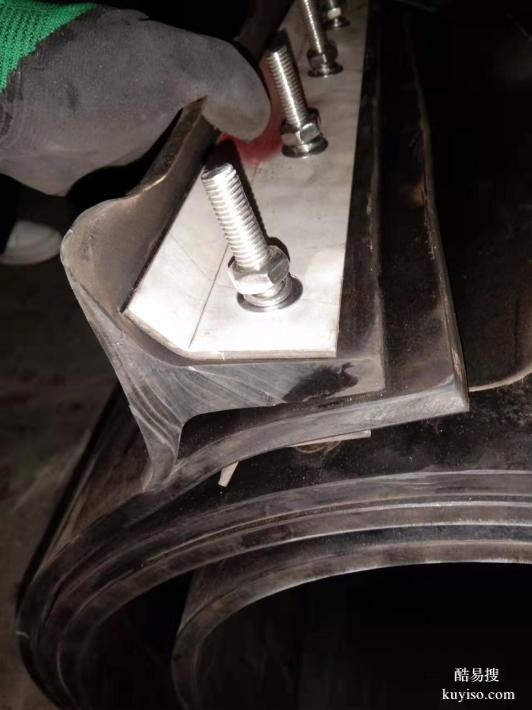 接頭式除鐵器皮帶定做，M10M12螺栓固定