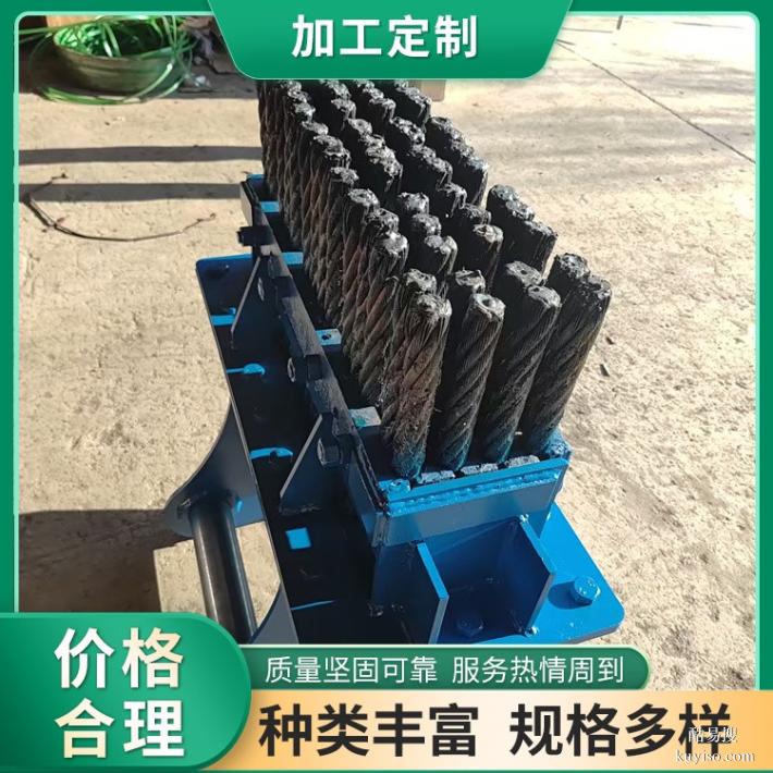 新余溫建仰拱鋼刷不易斷絲,工程隧底清理刷
