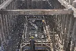 北京房山区打钢板桩电力井基坑钢板桩支护/基坑拉森钢板桩支护