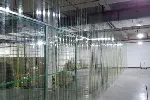 苏州滑动折叠软门帘 PVC磁吸软门帘 棉门帘 挡风空调皮门帘