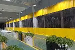 供应重庆折叠平移软门帘推拉软门帘PVC防水保温滑动软门帘