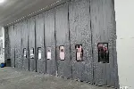 苏州商场棉门帘保暖加厚抗风棉门帘超市帆布保温皮革棉门帘