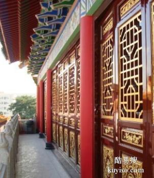 泸州中式寺庙门窗 大殿仿古木门 寺庙仿古窗 实木图定制