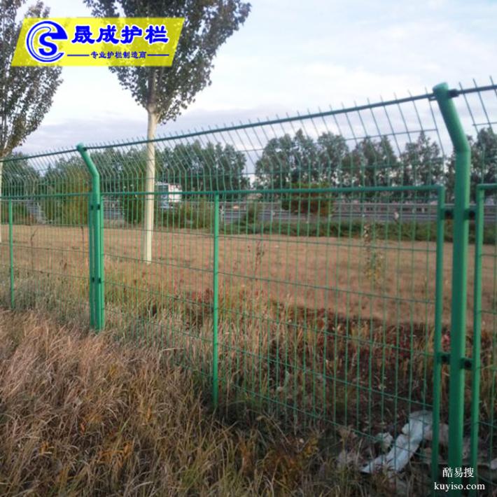 广州花卉塑钢围栏 茂名街道绿化铁丝网护栏 产业园特色柱防护网
