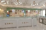 福建厦门时尚自选眼镜店展柜设计装修