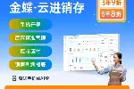 金蝶精斗云V3 进销存系统 软件业财一体化客户管理软件